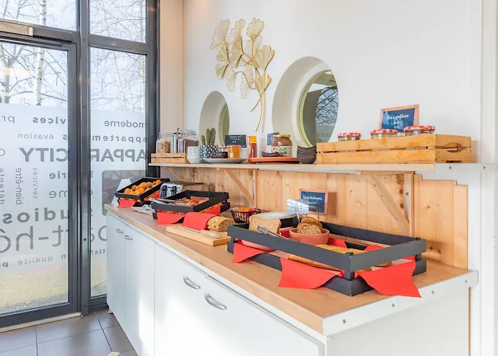 Appart'city Classic Lägenhetshotell Caen